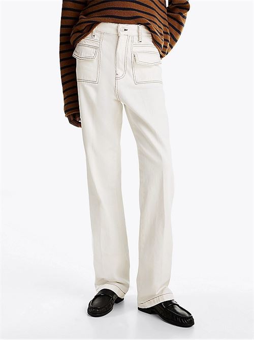 RELAXED BOOTCUT HW C TOMMY HILFIGER | WW0WW43718/YBL